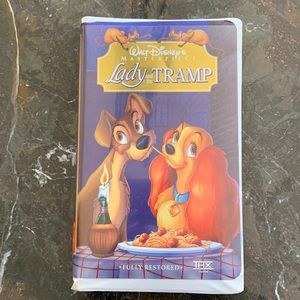 Disney Masterpiece Lady and the Tramp VHS